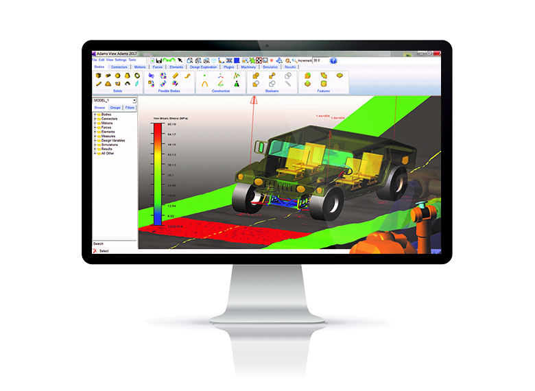 Adams多体动力学仿真
