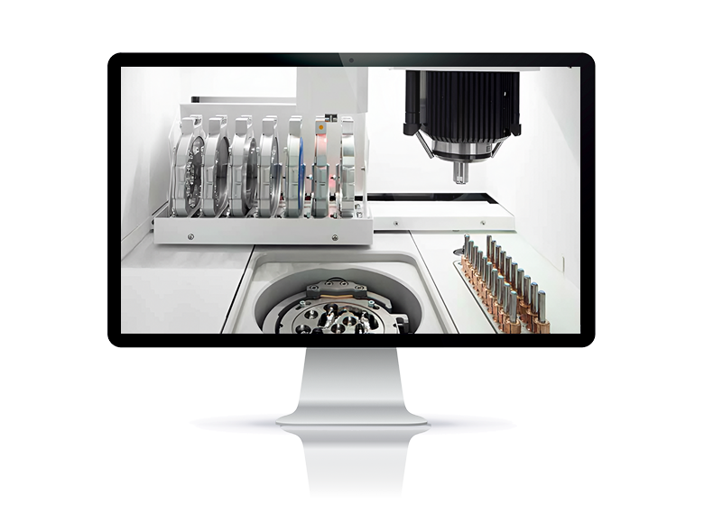 WORKNC DENTAL 高效自动化2-5轴义齿加工软件